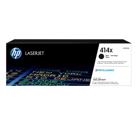 HP 414X BLACK TONER CARTRIDGE W2020X
