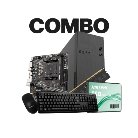 PC KELYX KIT 728-12 / MB MSI A520 / MEM HIKSEMI 16G 3200 / SSD HIKSEMI 480G