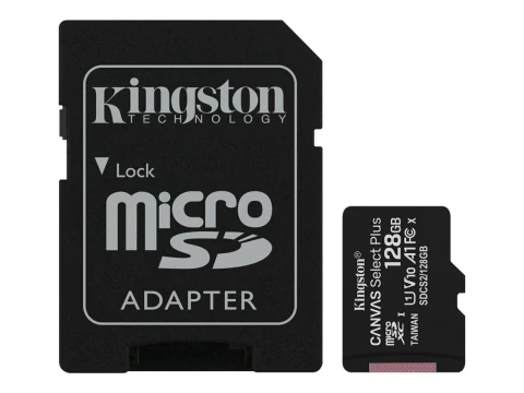 MEMORIA KINGSTON 128GB MICROSD CANVAS SP C10