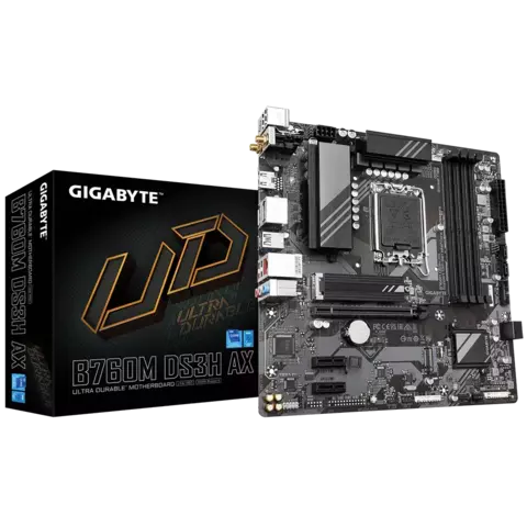 MOTHERBOARD GIGABYTE (LGA1700) B760M DS3H AX