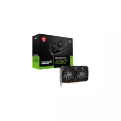 Placa de Video MSI NVIDIA GeForce GeForce RTX 4060 Ti VENTUS 2X BLACK 8G OC