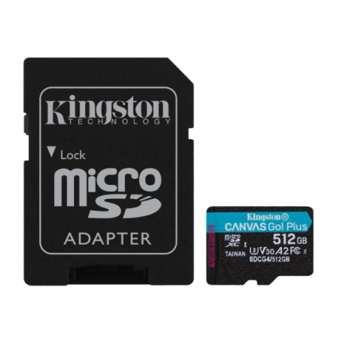 512G KI MICROSD CANVAS GO+ G4