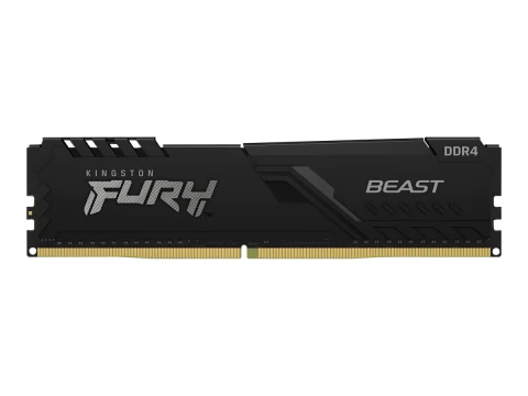 MEMORIA RAM UDIMM KINGSTON FURY BEAST 8GB DDR4 3200MHZ CL16 1.35V SINGLE NEGRO