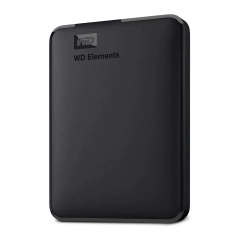 Disco Externo HDD WESTERN DIGITAL Elements 1TB USB 3.0 Tipo A Negro