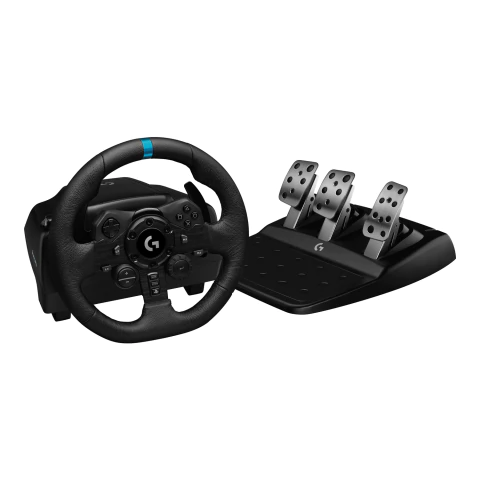 VOLANTE Y PEDALERA JOYSTICK LOGITECH G923 PS4 PS5 Y PC