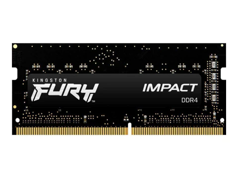MEMORIA SODIMM FURY DDR4 8GB 3200MHZ IMPACT NEGRA