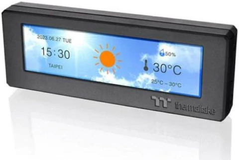 ACCESORIOS THERMALTAKE KIT DE PANELES LCD 3.9 BLACK USB THE TOWER 300/CERES 330