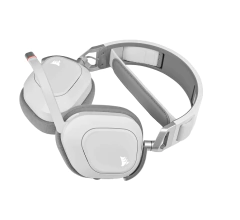 Auricular Corsair Hs80 Rgb Wireless Spatial Audio White