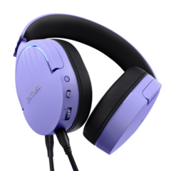 Auricular Gamer Trust Fayzo 7.1 Purple Gxt490p