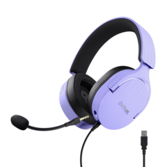 Auricular Gamer Trust Fayzo 7.1 Purple Gxt490p