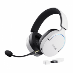 Auricular Gamer Trust Fayzo Wireless White Gxt491