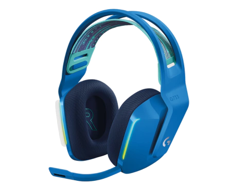 AURICULAR WIR C/MICROFONO LOGITECH G733 BLUE RGB 981-000942