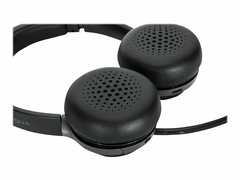 Auricular Targus  Bluetooth/inalámbrico o cableado - conector de 3,5 mm - negro