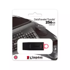 Pen Drive KINGSTON Exodia 256GB USB 3.2 Gen 1 Tipo A Negro
