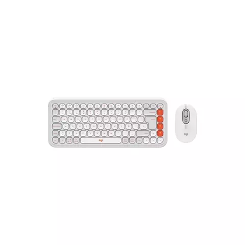 COMBO INALÁMBRICO LOGITECH POP ICON BLANCO