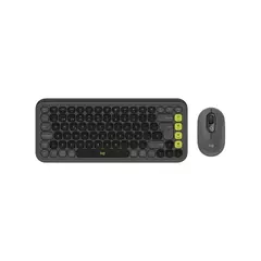 Combo Inalámbrico Logitech POP Icon Negro