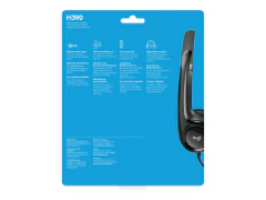 Auricular LOGITECH H390 Negro