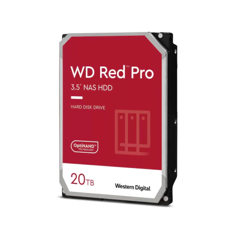 DISCO DURO INTERNO WESTERN DIGITAL RED 20TB SATA 3.5"