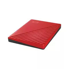 Disco Duro Portatil Wd My Passport 2Tb Usb 3.2 Rojo