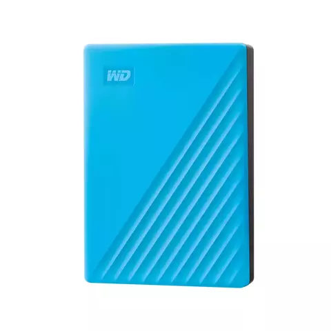 DISCO DURO PORTATIL WD MY PASSPORT 4TB USB 3.2 AZUL
