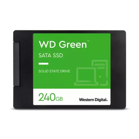 DISCO INTERNO SSD WESTERN DIGITAL GREEN 240GB 2.5" SATA 3.0 545MB/S