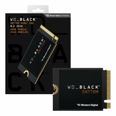 Disco Ssd 500gb M.2 2230 Wd Black Sn770m Nvme