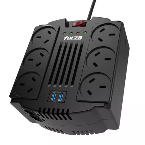 ESTABILIZADOR AUTOMATICO FVR FORZA 1200VA 600W
