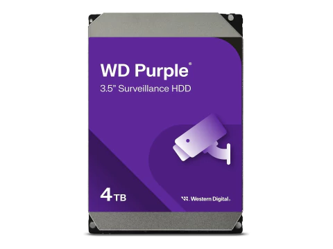 DISCO DURO INTERNO WESTERN DIGITAL 4TB PURPLE 3.5" SATA