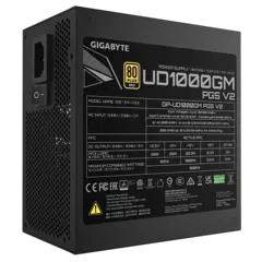 Fuente Gigabyte Ud1000Gm Pg5 V2 80 Plus Gold Modular