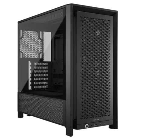 GABINETE CORSAIR FRAME 4000D RS MID-TOWER TG FAN X3 BLACK