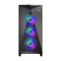 Gabinete MSI MPG GUNGNIR 300R AIRFLOW Mid-Tower Fan x4 ARGB Black