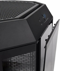 Gabinete Thermaltake The Tower 300 Black Tempered Glass