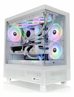 Gabinete Thermaltake View 270 Plus Tg Argb Snow White Tempered Glass