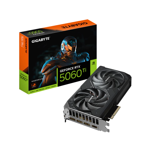 PLACA DE VIDEO GIGABYTE RTX 5060TI WF2 8GB
