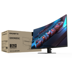 Monitor Gigabyte 32" Edge Curvo QHD G32QC 165Hz 1ms