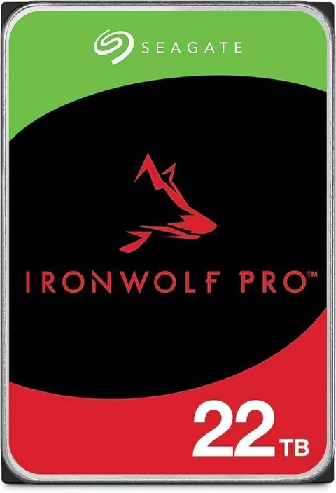 DISCO DURO INTERNO SEAGATE IRON WOLF PRO 22TB 3.5" SATA III