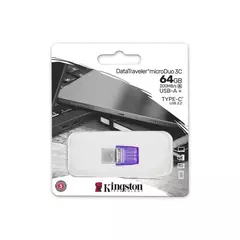 Pen Drive 3.2 DT Microduo 64GB USB-A USB-C Gen 1