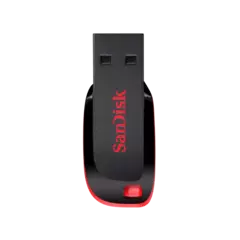 Pen Drive SANDISK Cruzer Blade 128GB USB 2.0 Tipo A Negro