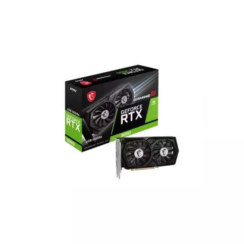 PLACA MSI GEFORCE RTX 3050 GAMING X 6G