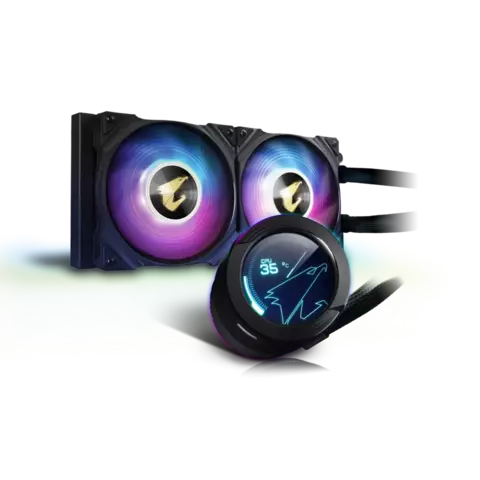 LIQUID COOLER GIGABYTE AORUS WATERFORCE X 280 LCD