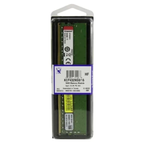 MEMORIA RAM KINGSTON 16GB 3200MHZ DDR4 MODULE
