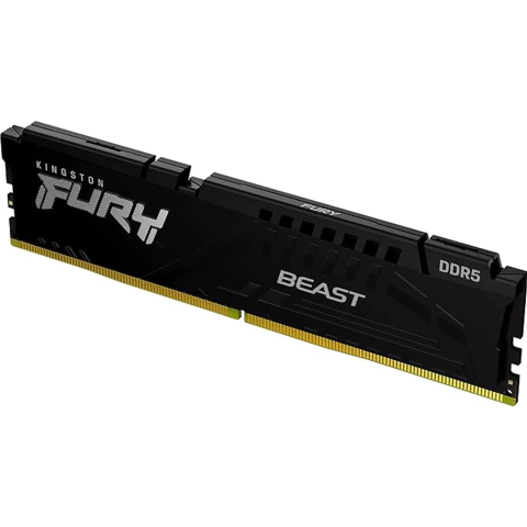 MEMORIA RAM KINGSTON 16GB DDR5 5600MHZ FURY BEAST BLACK
