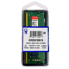Memoria Ram Kingston 16GB 2666Mhz DDR4 NO ECC SODIMM