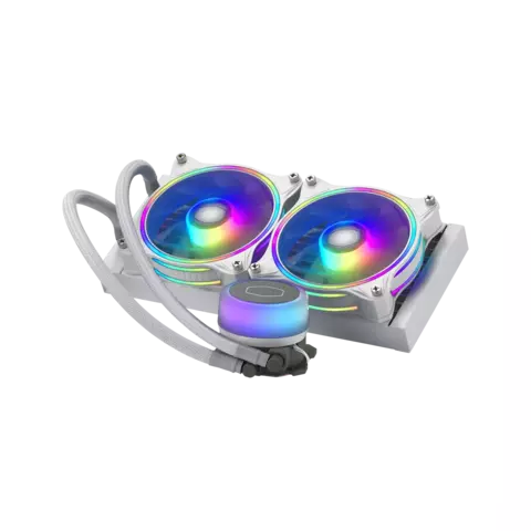 LIQUID COOLER COOLER MASTER MASTERLIQUID ML240 ILLUSION WHITE EDITION ARGB