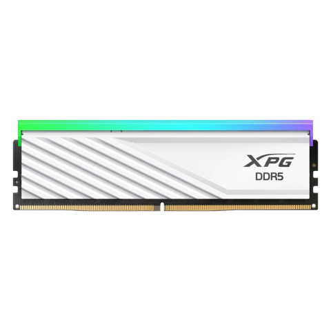 MEMORIA ADATA DIMM LANCER SINGLE 32GB (2X16) DDR5 6400 LANCER BLADE WHITE RGB