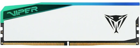 MEMORIA PATRIOT DDR5 VIPER ELITE 5 32GB DDR5 CL30 RGB 6000MTS WHITE HS SINGLE PE001052