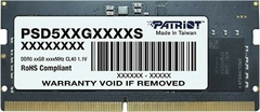 Memoria Patriot Signature Line Sodimm Ddr5 32gb 4800mt/s Ps001641