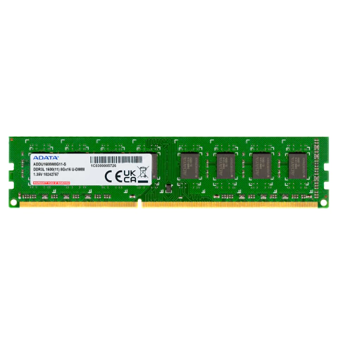 MEMORIA RAM ADATA 8GB 1600MHZ DDR3L UDIMM ADDU1600W8G11-S