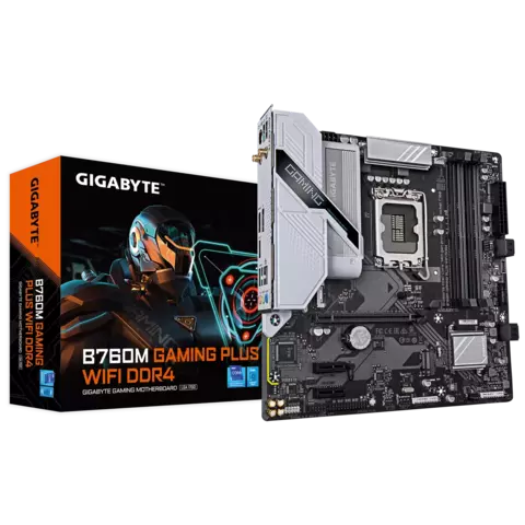 MOTHERBOARD (1700) GIGABYTE B760M GAMING PLUS WIFI DDR4