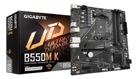 MOTHERBOARD GIGABYTE (AM4) B550M K 1.1